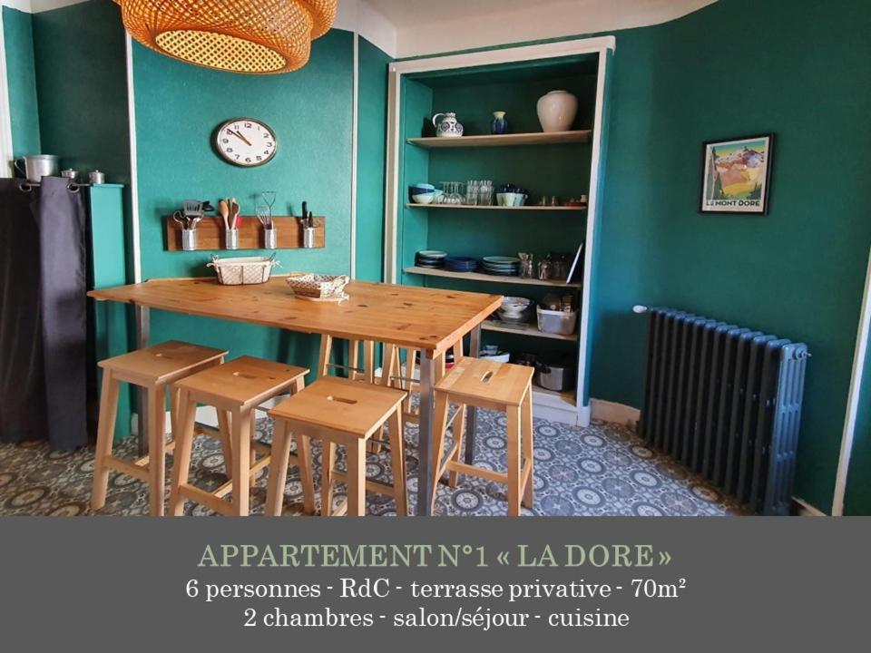 La Maison Des Familles 10 Appartements Mont-Dore Zewnętrze zdjęcie